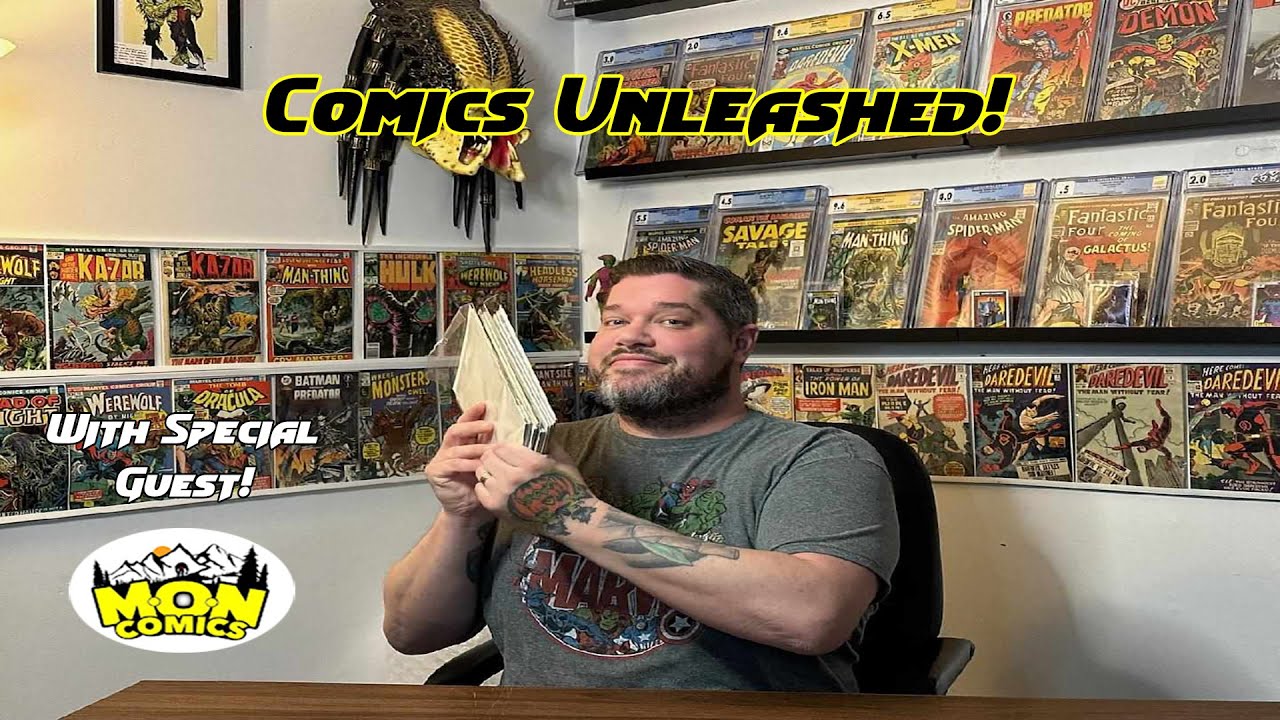 Comics Unleashed! With Special Guest M.O.N Comics!