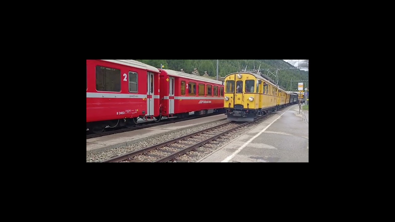 Triebwagen Abe 4/4 Rhatische Bahn 