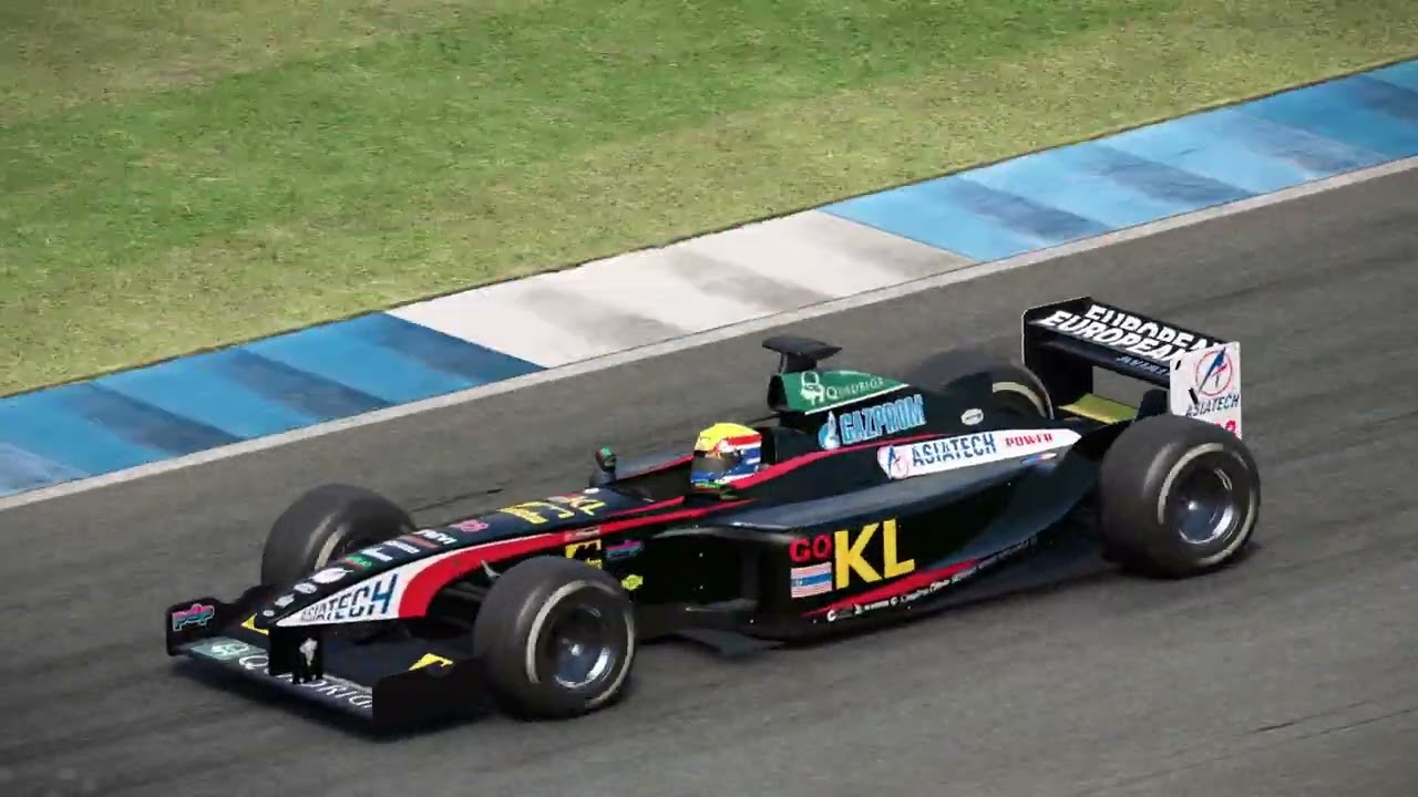 Automobilista 2 / NEW F1 2002 Skin Mod / Great Cars BUT Do NOT Race At Indy Road Course! Too SLIDY!