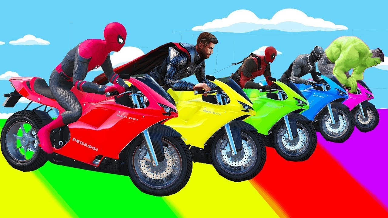 الرجل العنكبوت انقاذ باتمان Spider-Man Rescue batman vs iron man vs venom funny Game GTA 5 superhero
