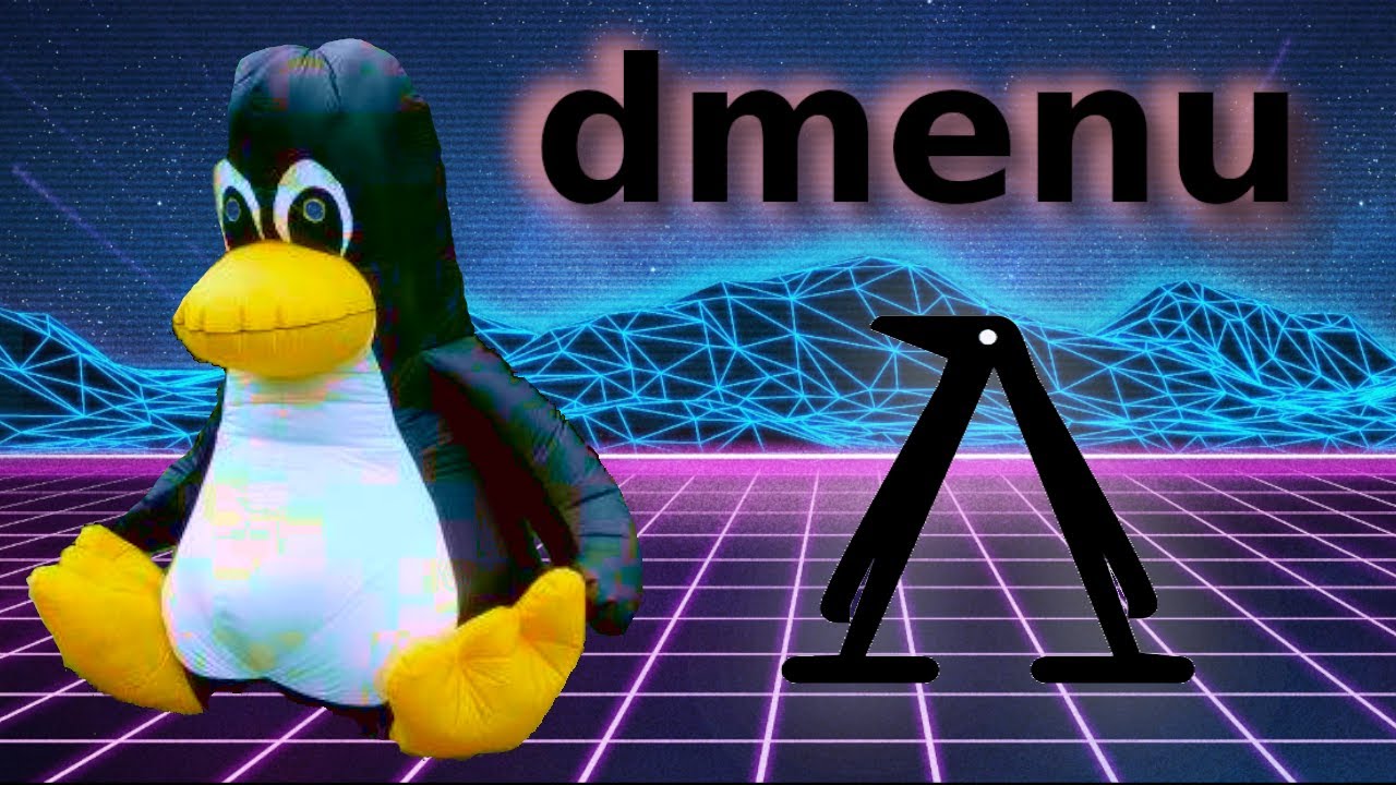 dmenu: application and script launcher