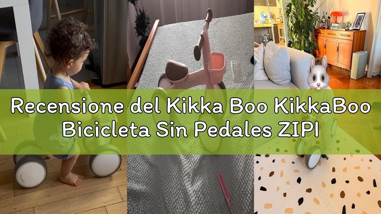 Recensione del Kikka Boo KikkaBoo Bicicleta Sin Pedales ZIPI, Correpasillos Bebé 1 Año, Bicicleta Eq