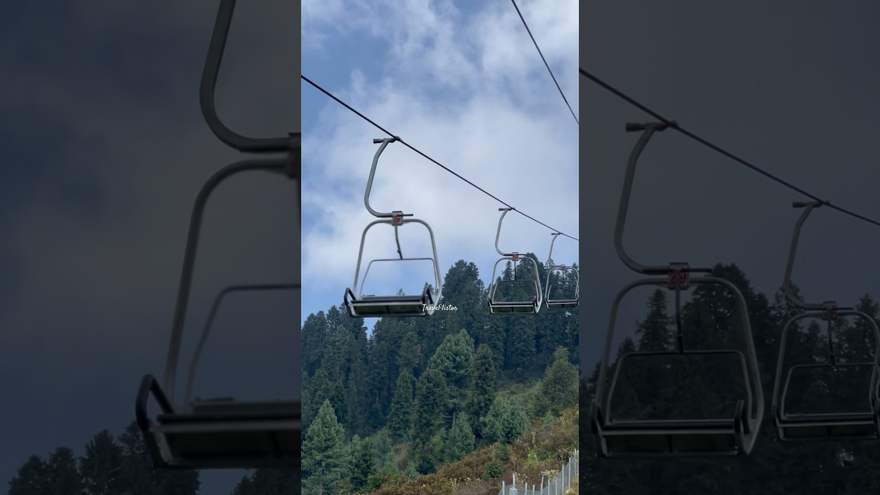 Malam Jabba Chair Lift #shorts #punjabi #mcsquare #malamjabba #swat #chairlift #pakistan #hills