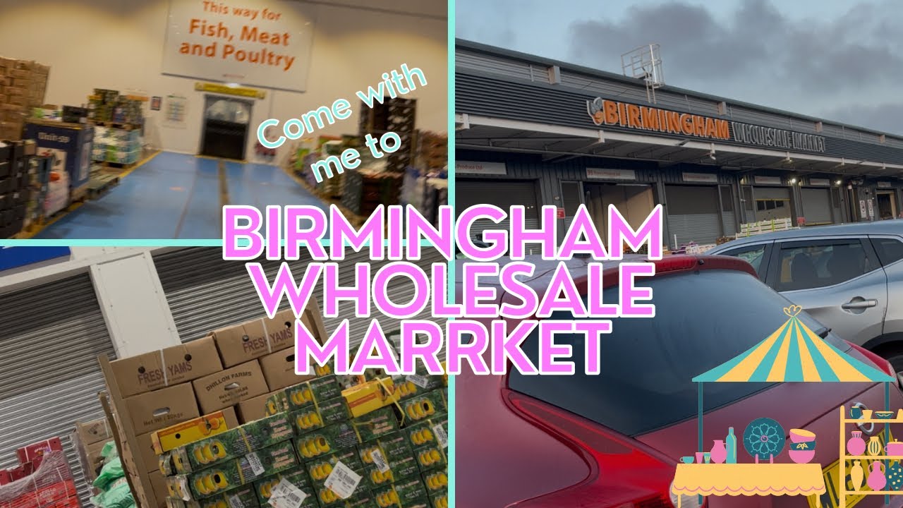 BIRMINGHAM WHOLESALE MARKET//WHOLESALE MARKET IN UK 🇬🇧//BUY CHEAP FOOD ITEMS FOR PARTY//AFRICAN FOOD