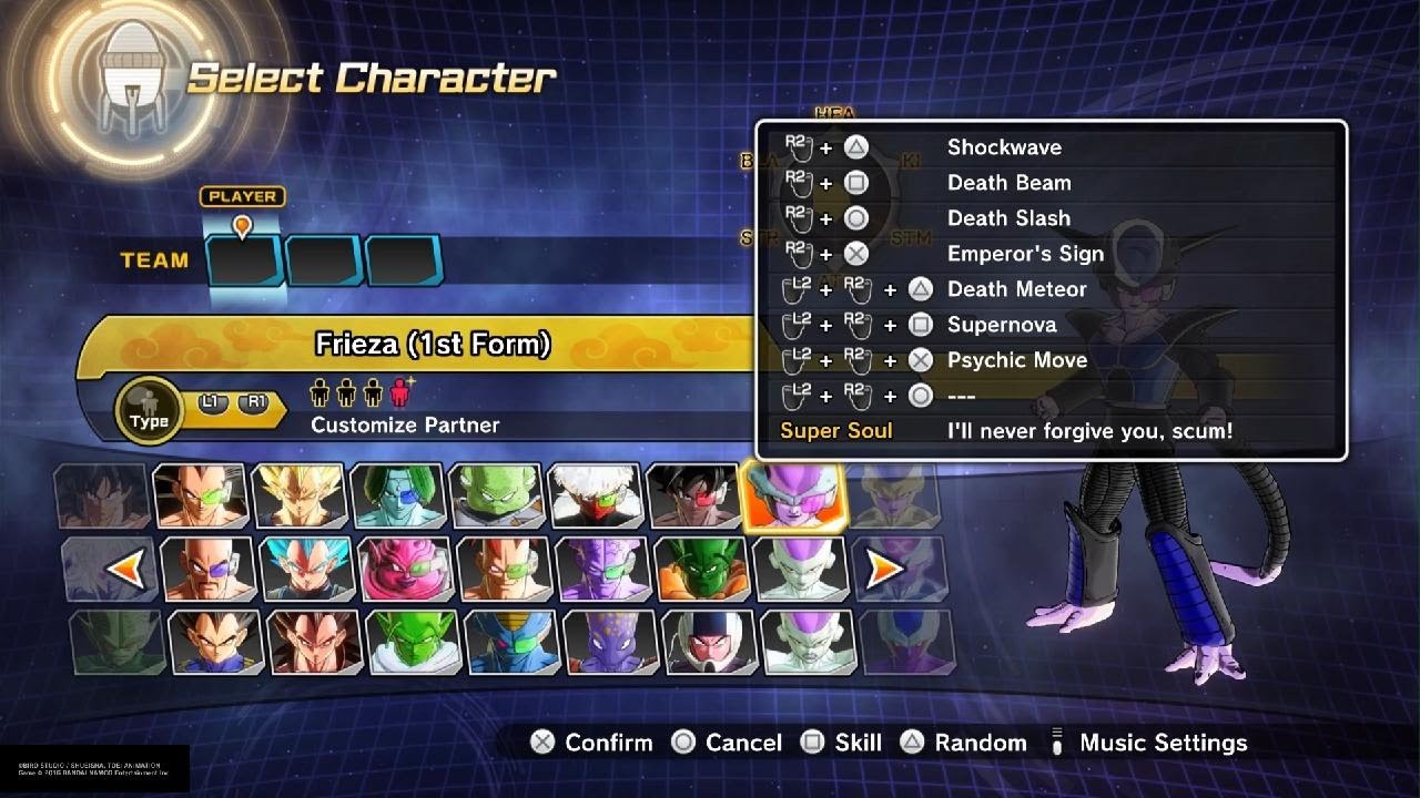 All Characters Unlocked in Dragon Ball Xenoverse 2 (2025 Update) With Skill Menu