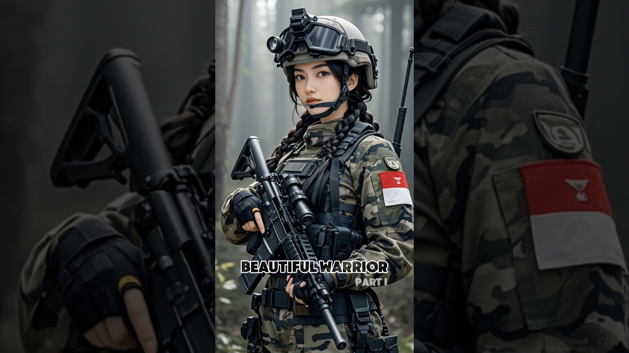 Beautiful warrior || Part 1 #shorts #military #beautiful #warriors #ai #incredible #shortvideo