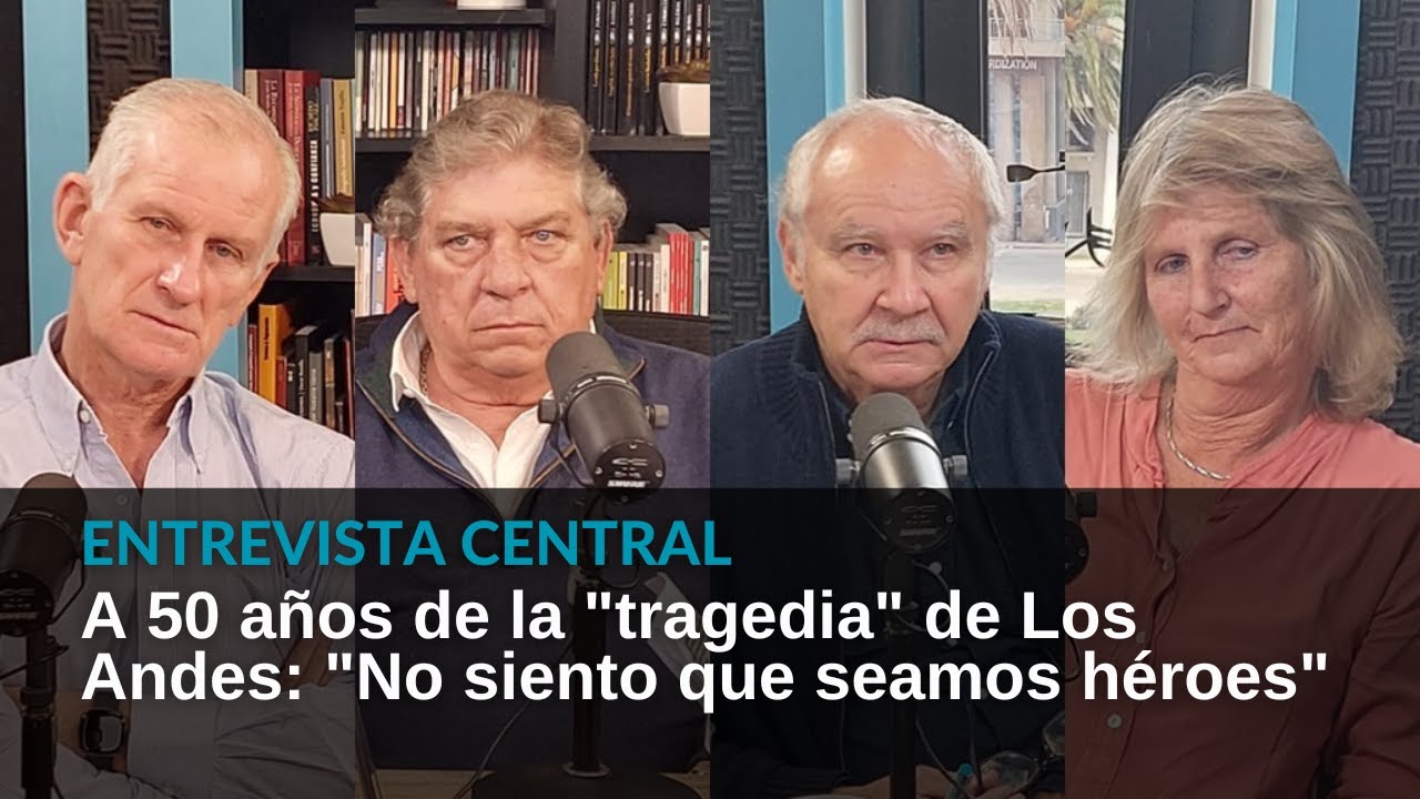 50 años de Los Andes: Con dos sobrevivientes, un amigo que esperaba acá y la hermana de un fallecido