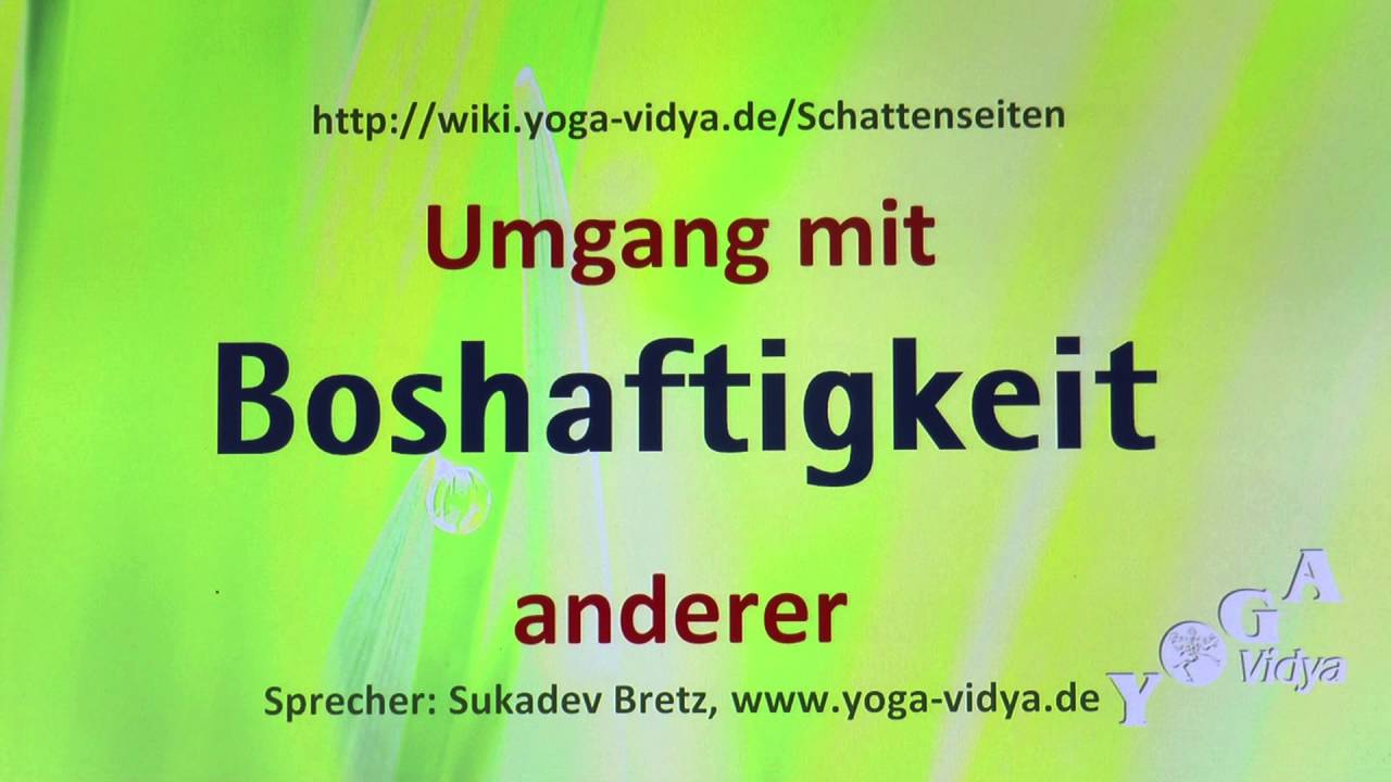 Boshaftigkeit