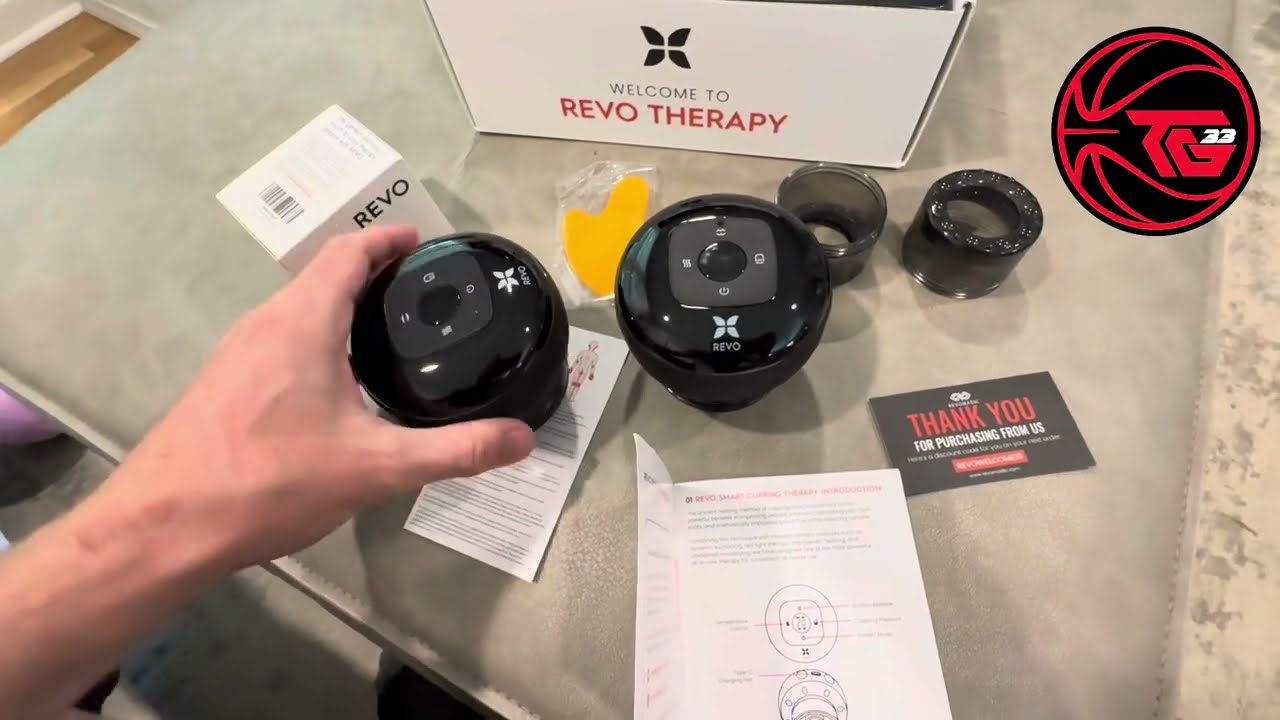 Portable Massage Cupping Theroay by @revomadic therapy Red light cupping link in description 