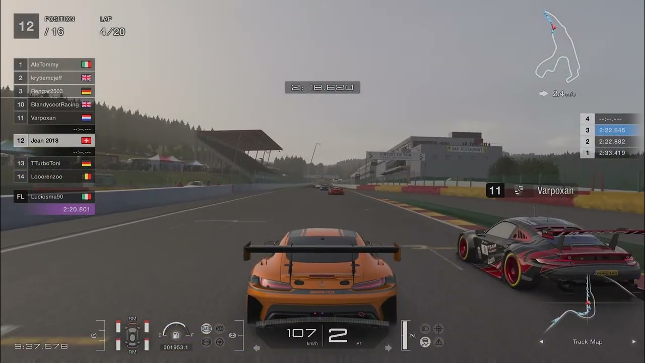 GT7 - Manufacturers Cup - Spa Francorchamps