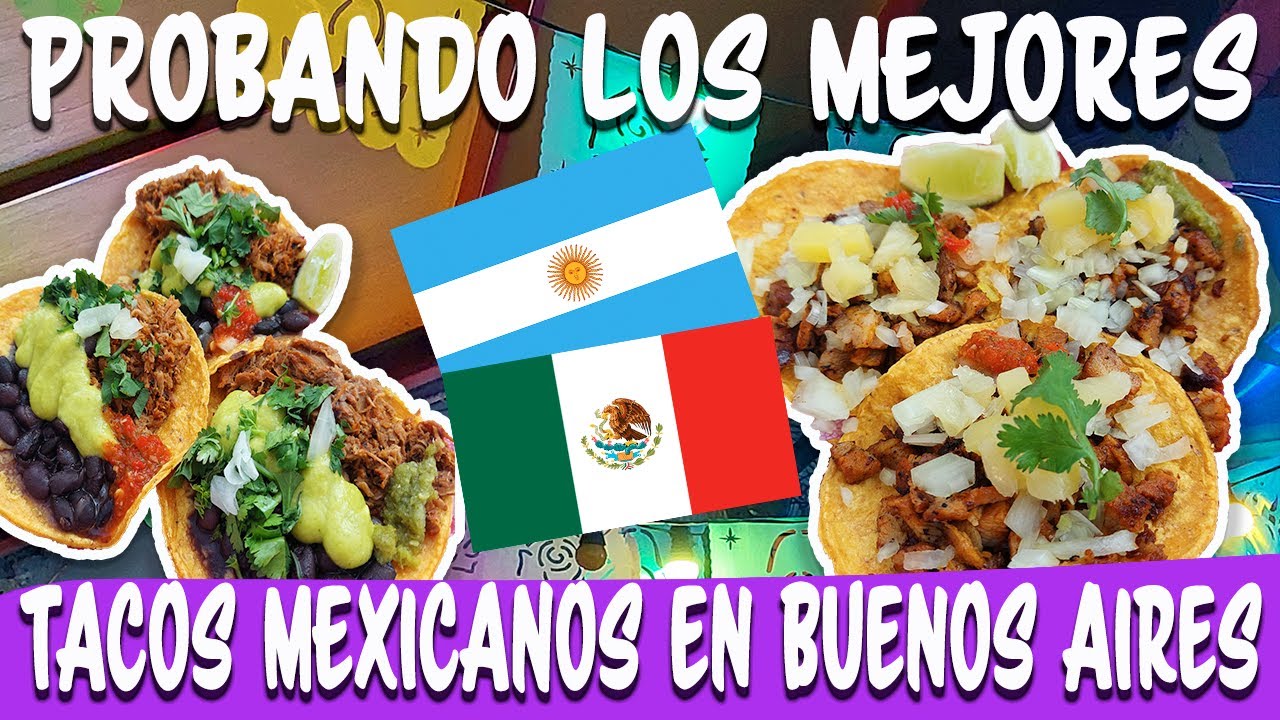 🇲🇽🇦🇷😉 COMIDA MEXICANA EN BUENOS AIRES, ¿SABE IGUAL?