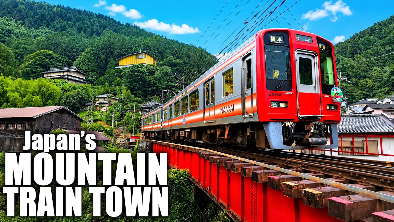 I Found a Tiny Japanese Village (Train Lover Heaven!)