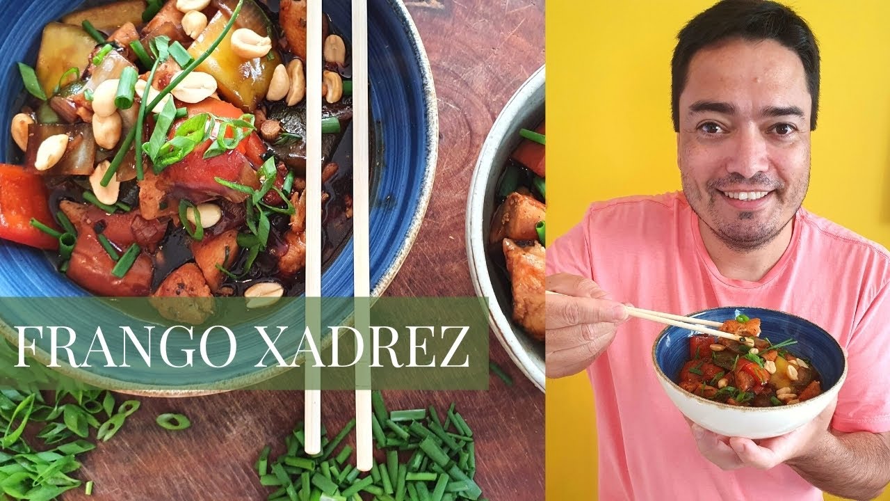 Frango Xadrez - Minha Cozinha Amarela