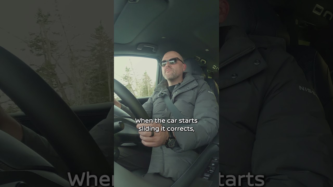 Dzień śnieżny: Testy wydajności Elgranda z Ivanem Espinosą | Nissan