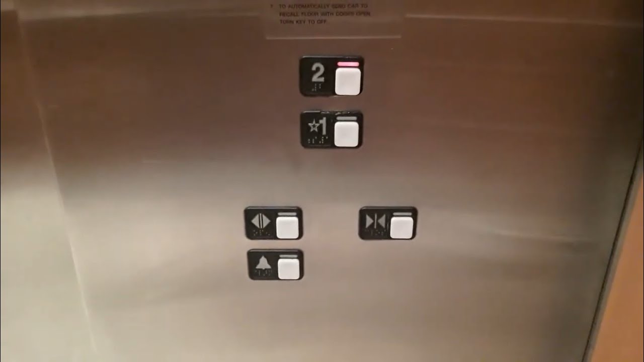 Schindler 300A Hydraulic elevator @ Macy's Mall at Wellington Green, Wellington FL
