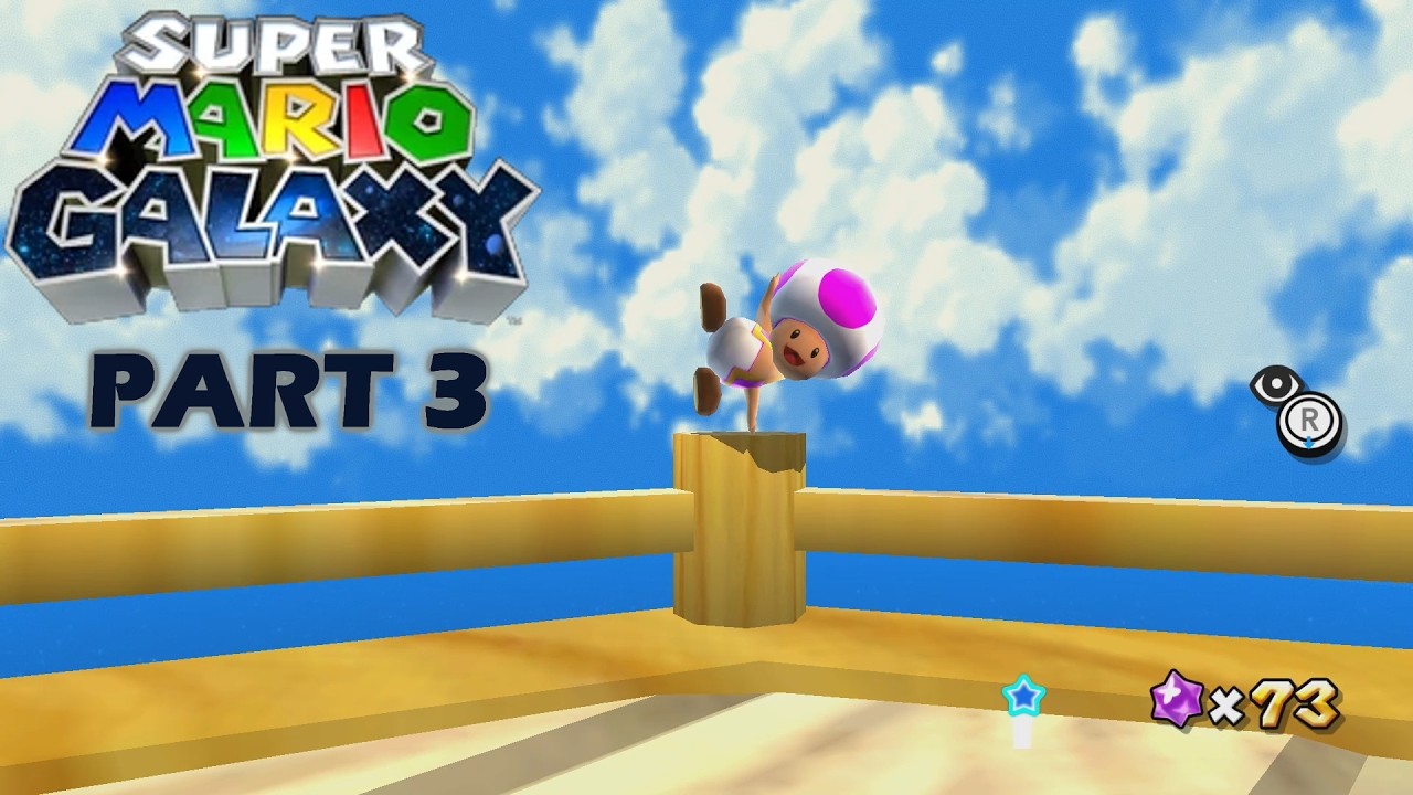 Super Mario Galaxy (Switch) Part 3 ~ Toad Twirl.
