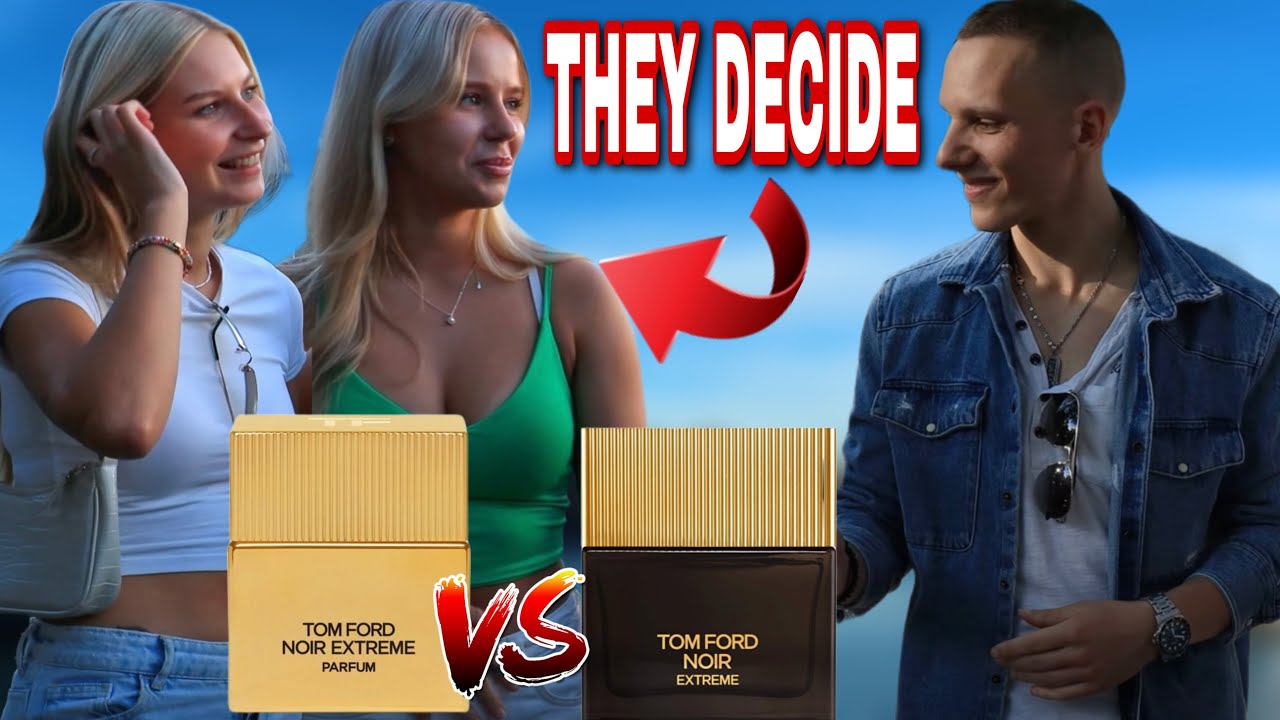 Женщины оценивают ароматы TOM FORD NOIR EXTREME против TOM FORD NOIR EXTREME | Уличная битва аром...