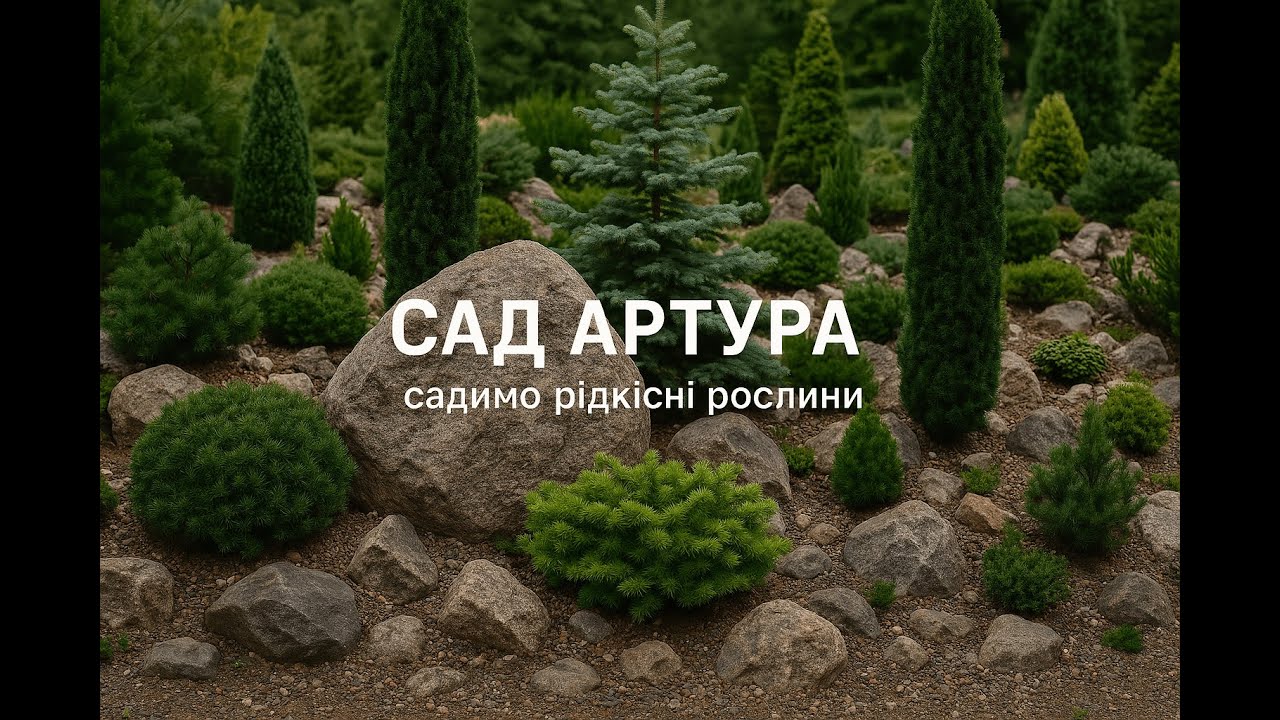 Садимо рідкісні хвойні рослини - Кунінгамія - Дугласія - Пихта Кавказька(Нордмана)