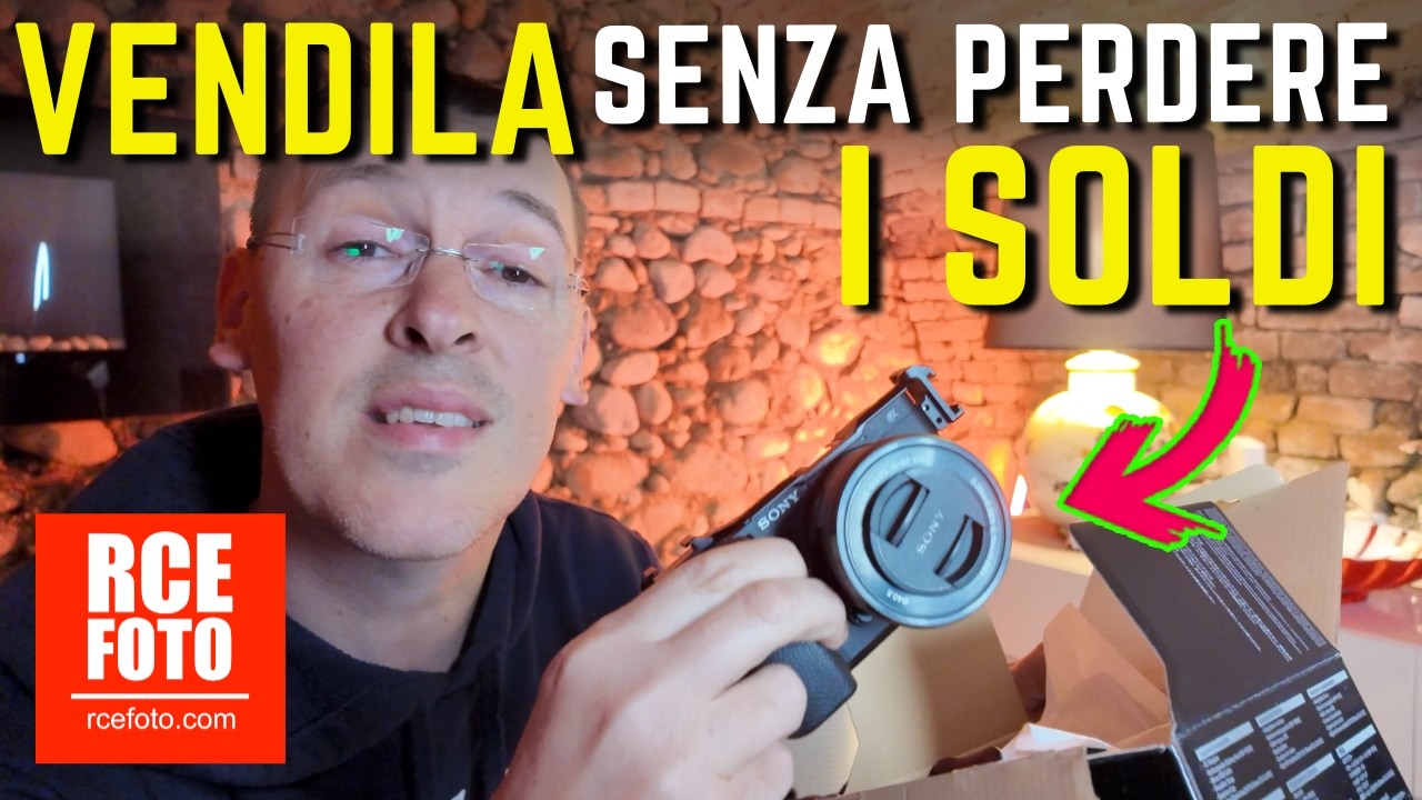 Vendo la mia fotocamera SONY: perch&eacute; ho scelto RCE FOTO e NON Subito, Vinted o Ebay!