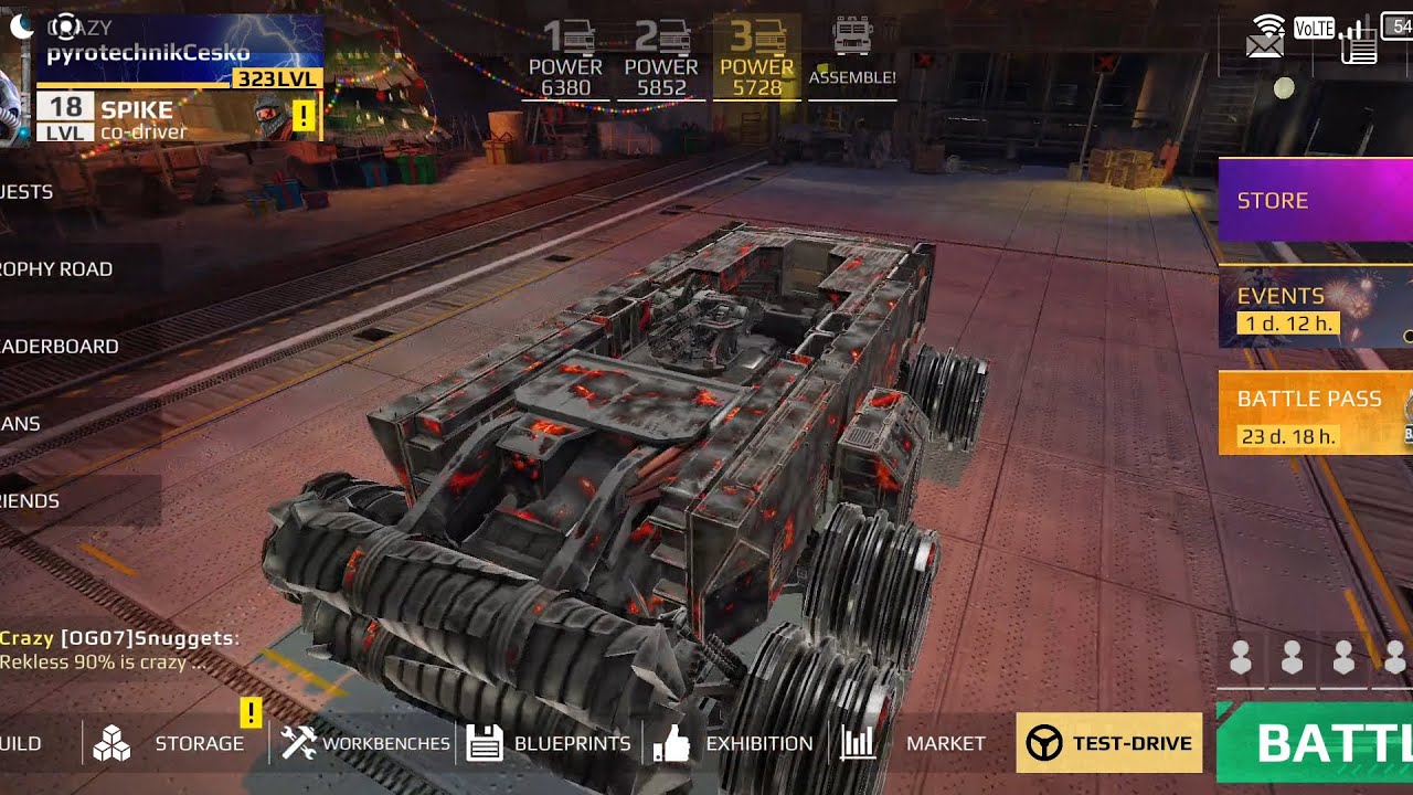 Dostal jsem oranžovou brokovnici. Crossout mobile. 