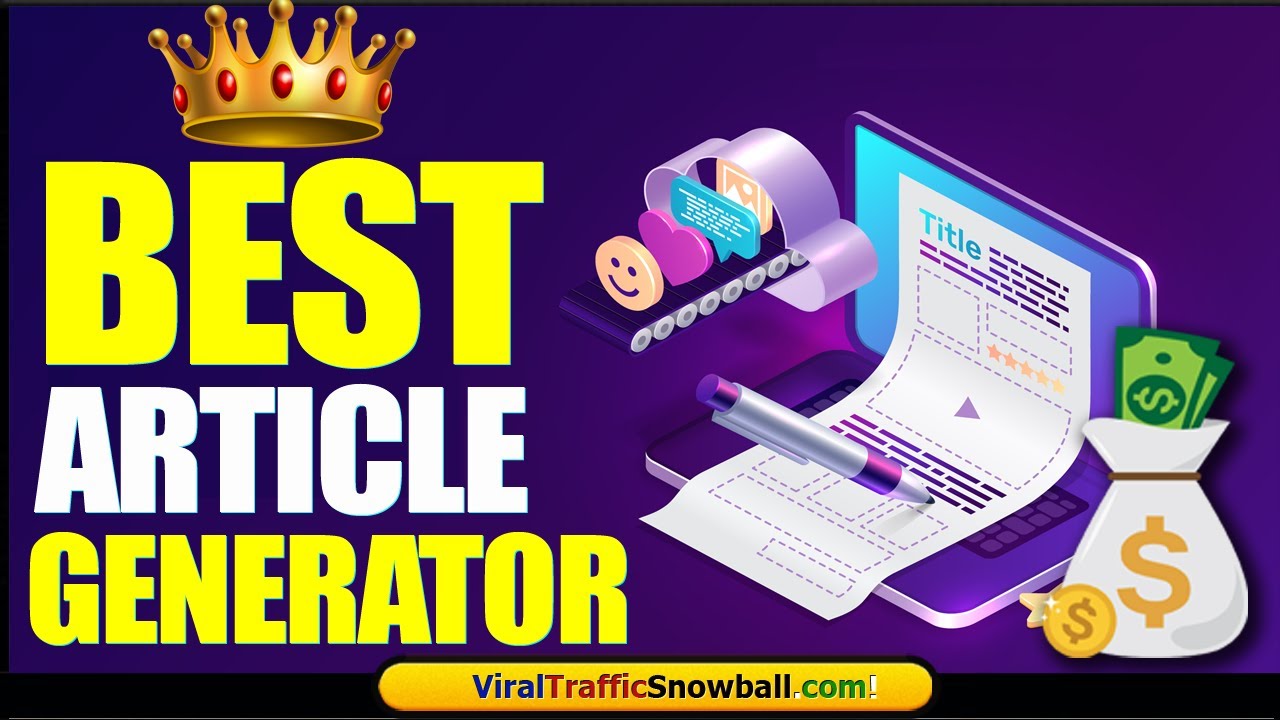 Best Unique Article Generator Online Software / Tool for 2022 🔥 FREE Article Generator Trial
