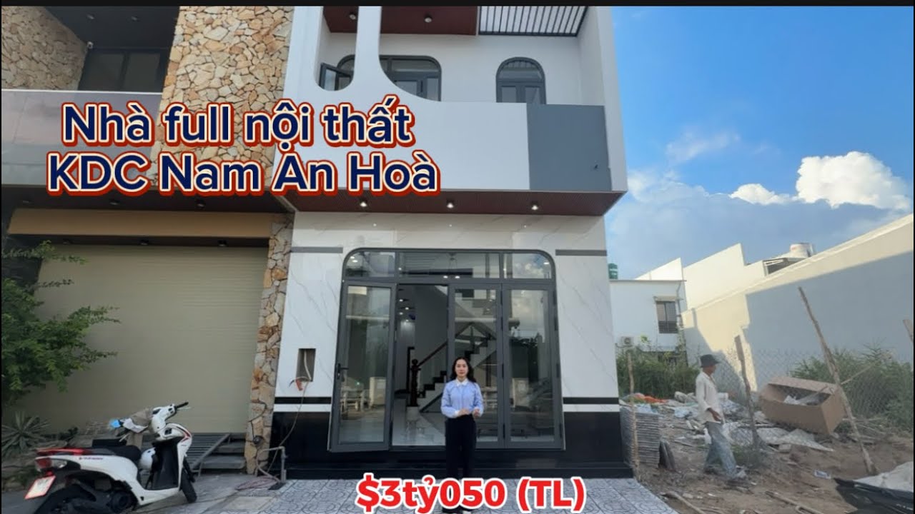 Nhà full nội thất KDC Nam An Hoà, phường Rạch Giá, tỉnh An Giang (Kiên Giang cũ) #nhadeprachgia 