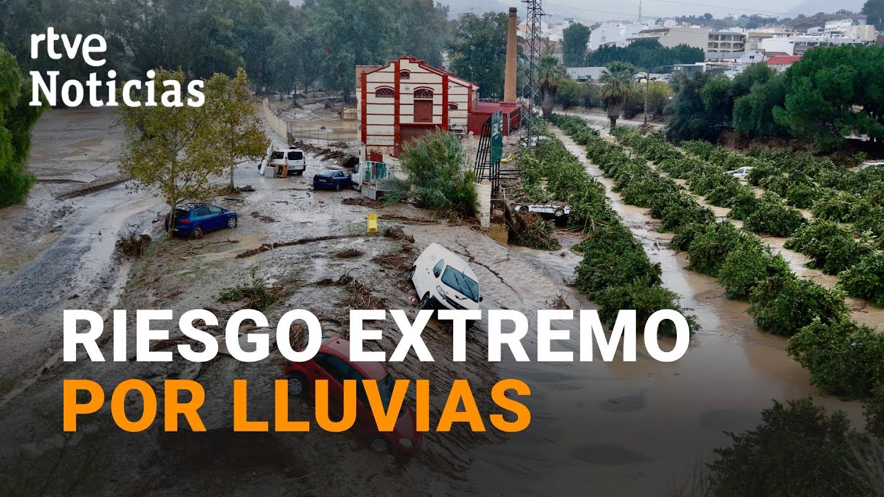 DANA: FALLECE un HOMBRE en MÁLAGA por las INUNDACIONES, que dejan CASAS ANEGADAS y DESTROZOS | RTVE