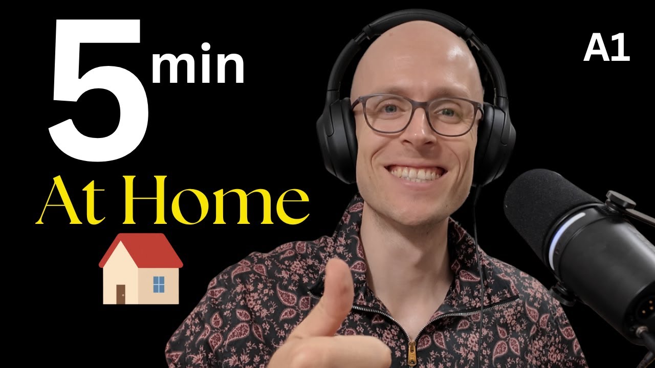 5 Min German – At Home (A1–A2)