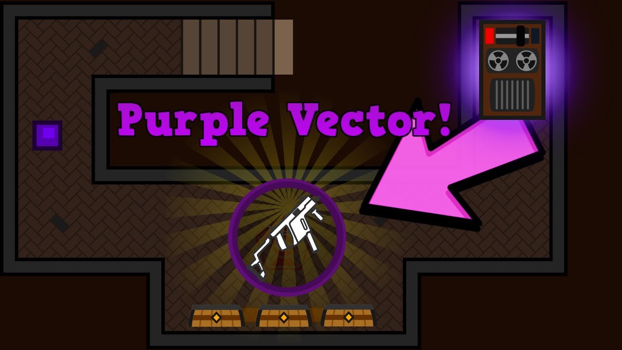 Surviv.io .45 Purple Vector In The Hidden Saloon Bunker! New Bunker/Town/Weapons Update!