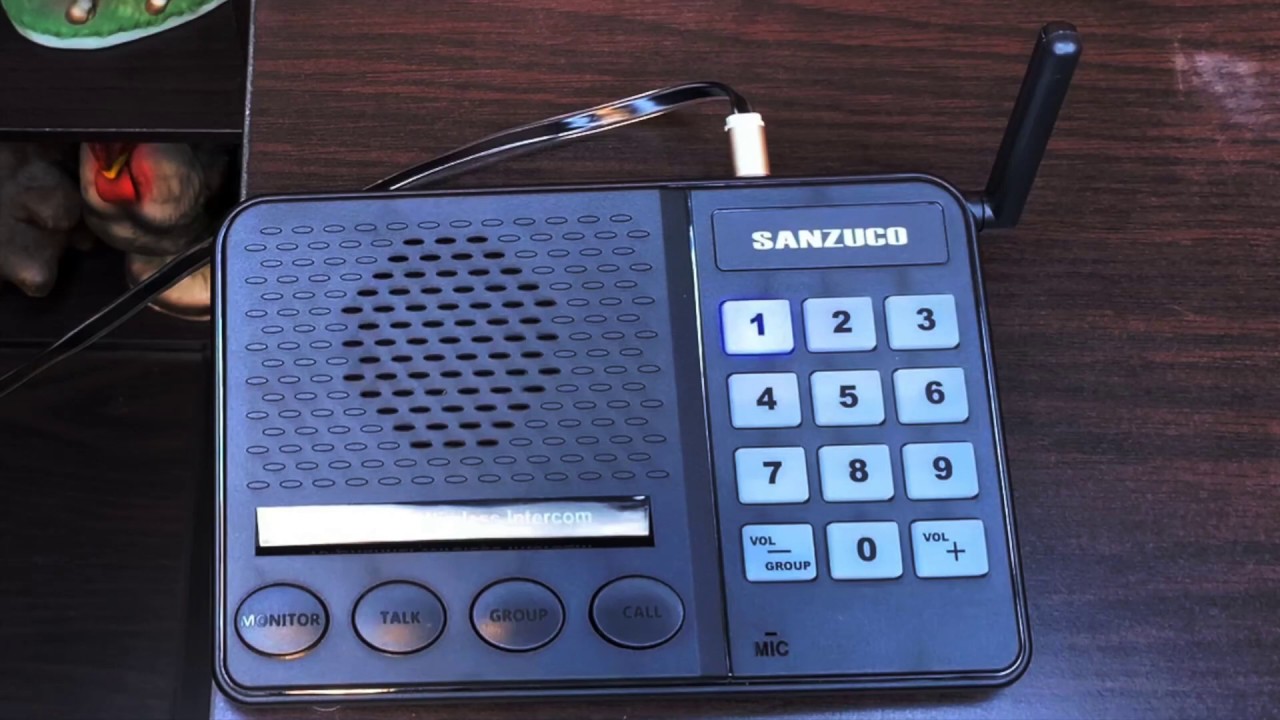 bezprzewodowy system domofonowy do domu i biura