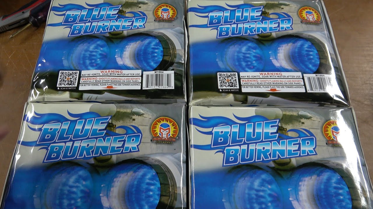 Пиво Blue Burner 15s 200g Magnus Fireworks