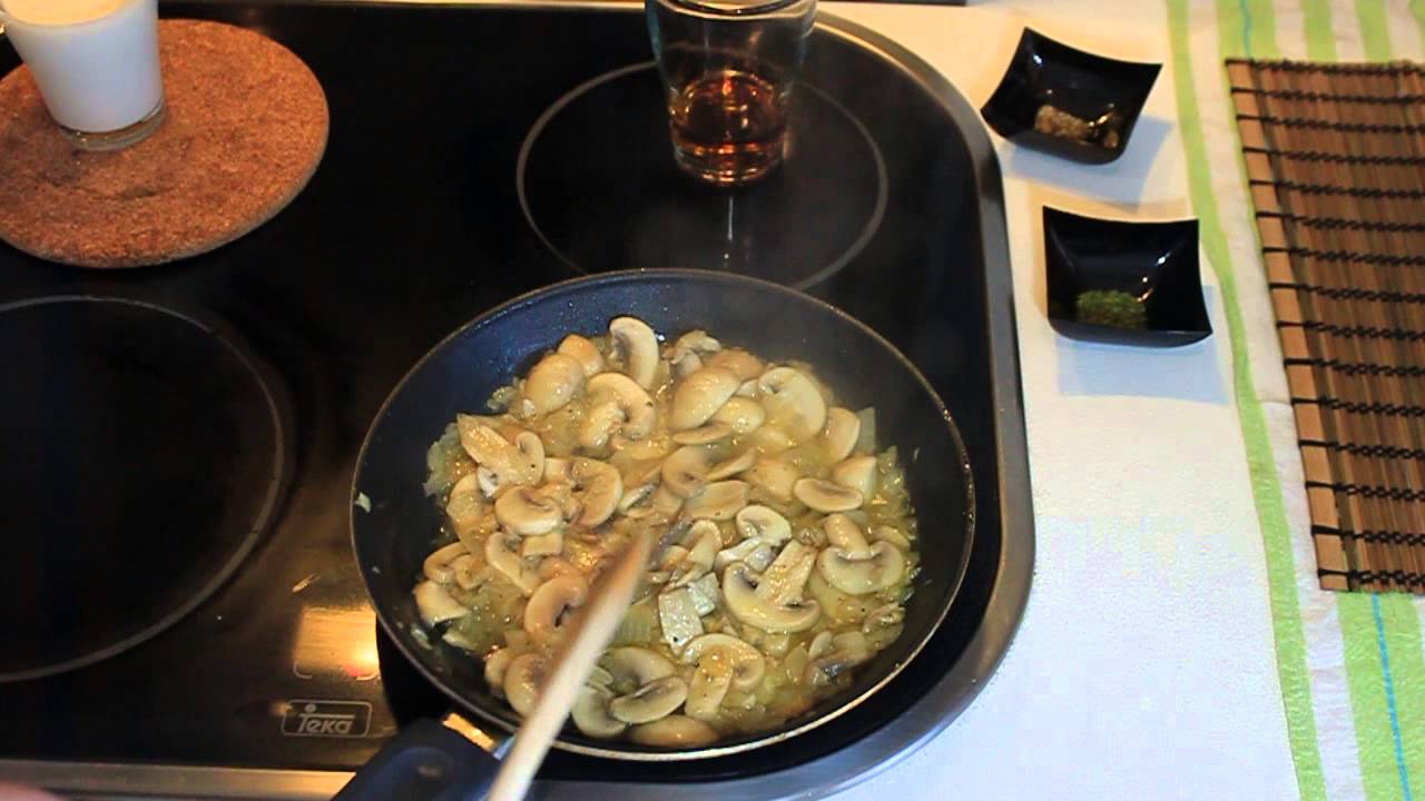 Cómo preparar una Salsa de Champiñones