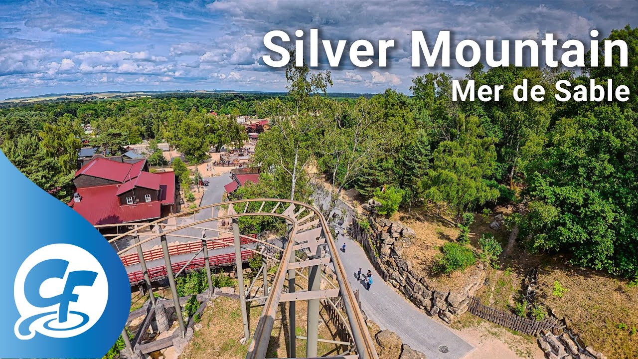 Silver Mountain front seat on-ride 4K POV Mer de Sable