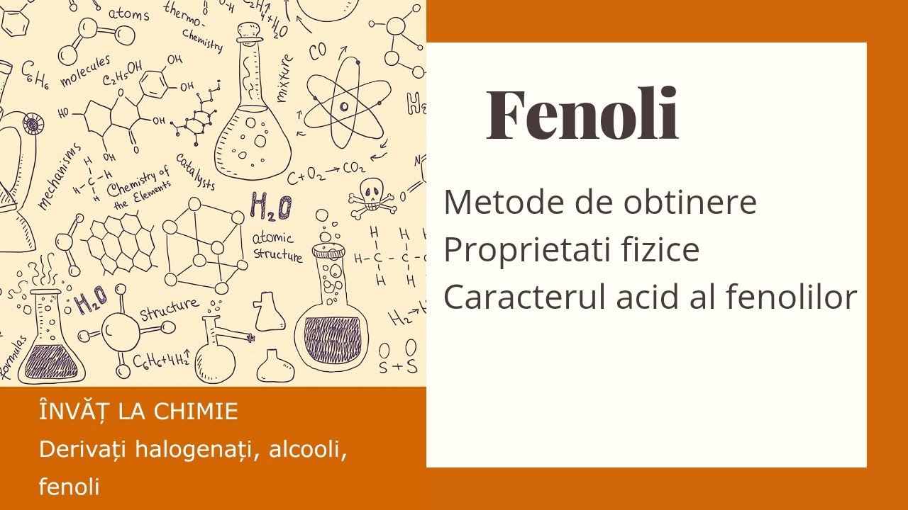 FENOLI - Metode de obtinere, proprietati fizice, caracterul acid