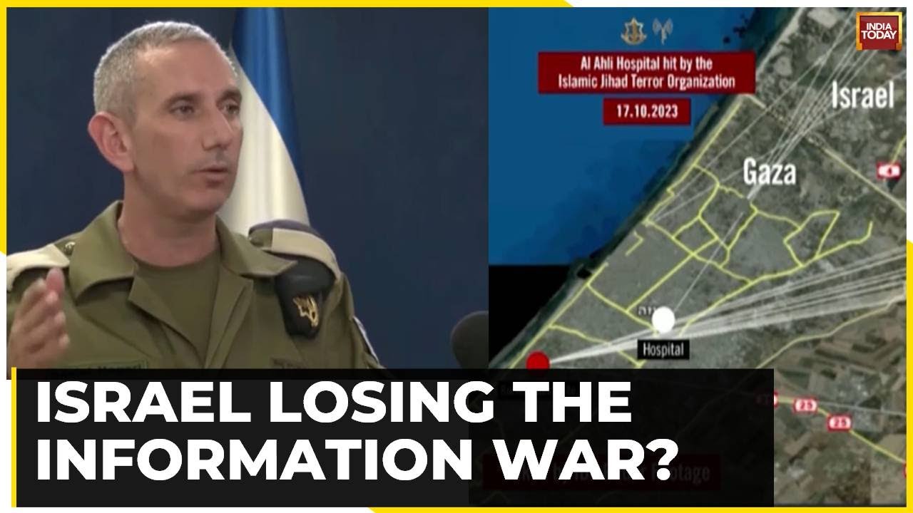 Gaza Hospital Attack: Is Israel Losing The Information War? IDF  Spokesperson Daniel Hagari Responds