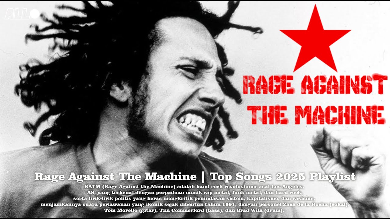 Rage Against The Machine RATM - Greatest Hits Songs 2025 Playlist