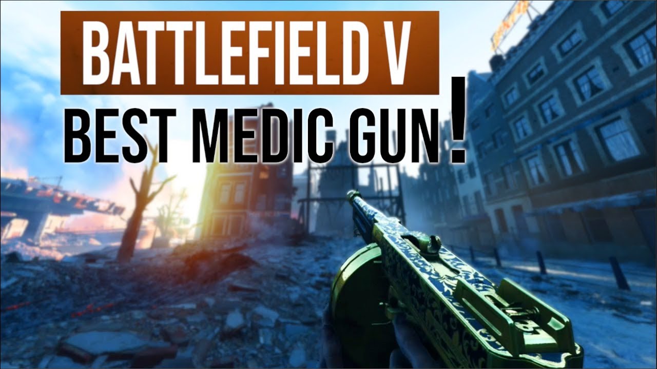 Battlefield 5 Best Medic Gun! | Thompson M1928A1 Gameplay/Highlights (TOMMY GUN)