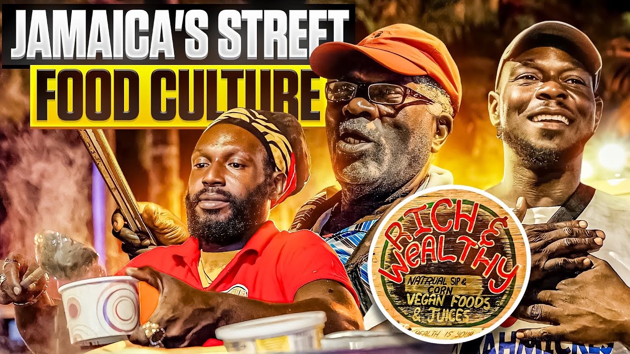 Trying Jamaican Street Food 