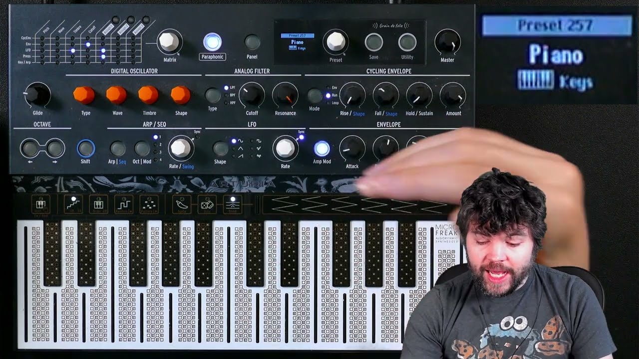 Paraphony & Polyphonic Aftertouch on MicroFreak