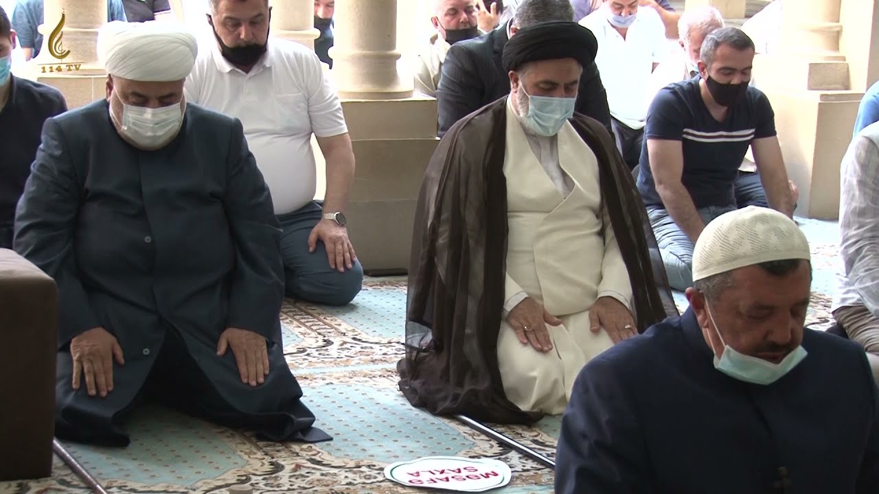 Əjdər bəy məscidində Müfti, Hacı Salman Musayevin imaməti ilə Qurban bayramı namazı qılındı