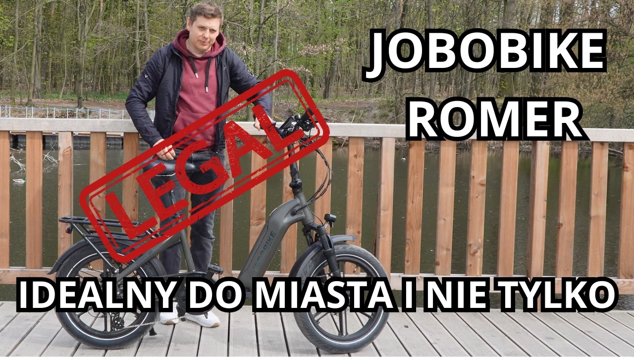 Jobobike Romer krótka prezentacja roweru elektrycznego.