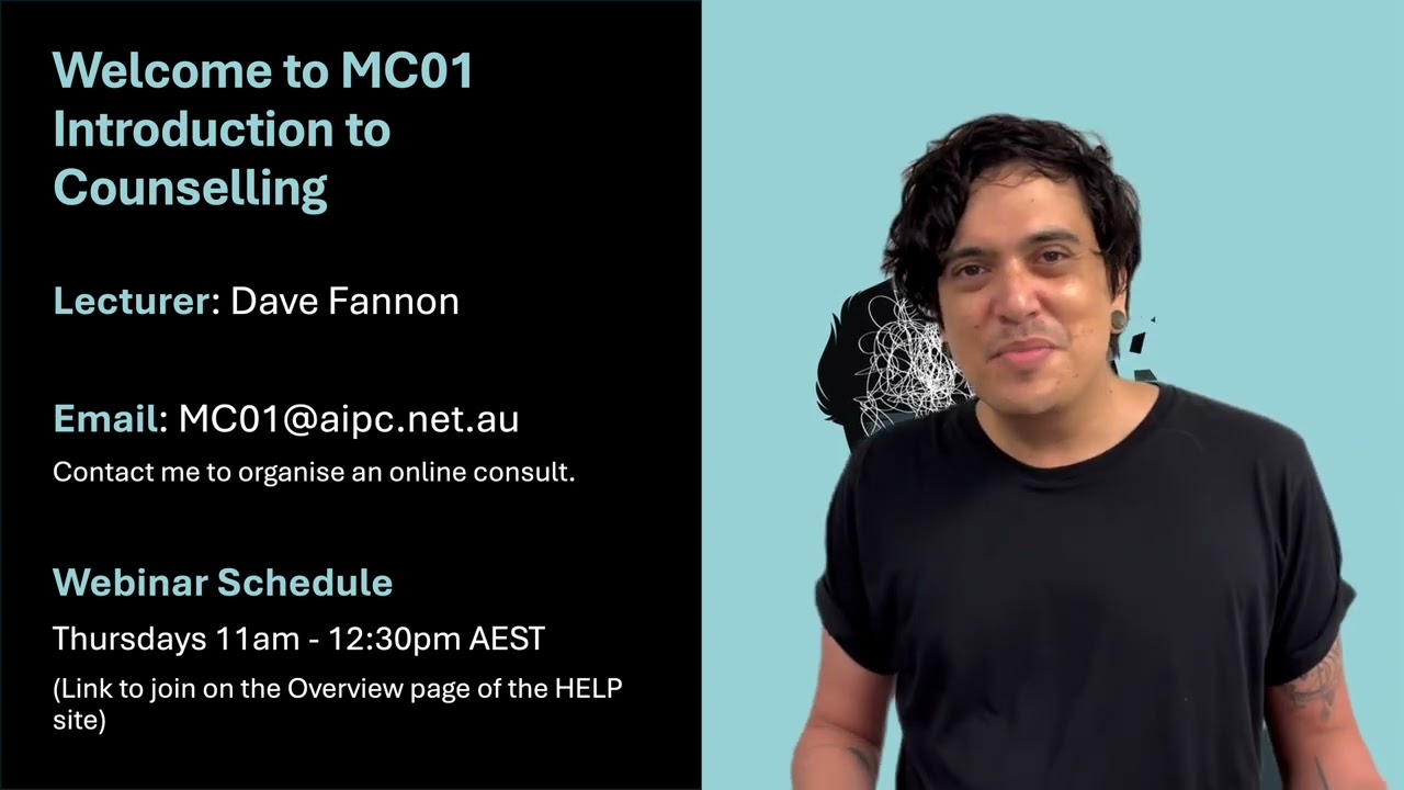 MC01 - Welcome Announcement