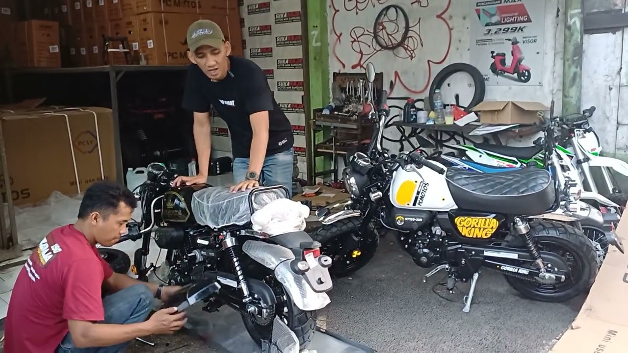 MINI GORILLA MONKEY 150CC MANUAL KOPLING KIRIM KE BANDA ACEH // 089631779341