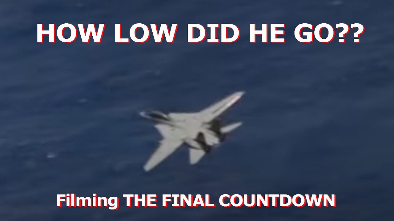 Насколько низко он упал? F-14 Tomcat