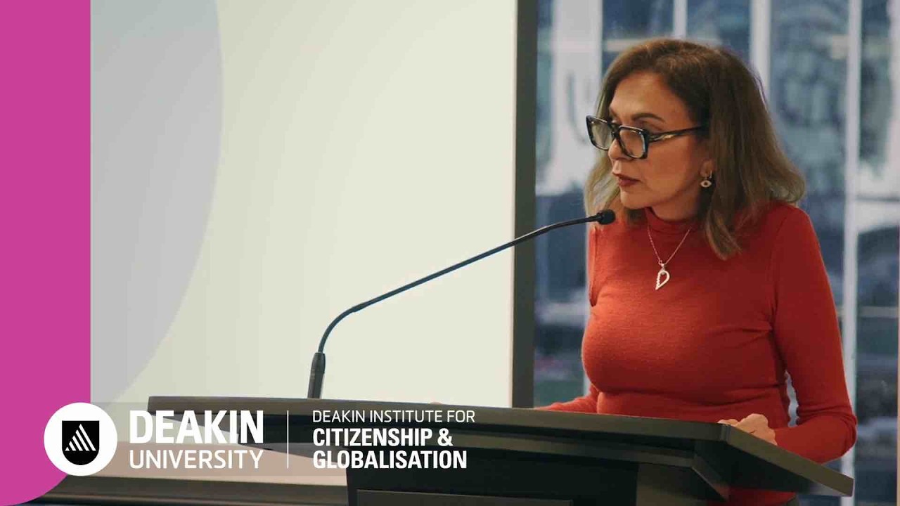 2025 Deakin institute for Citizenship and Globalisation Oration: 'Re-imagining Multiculturalism'