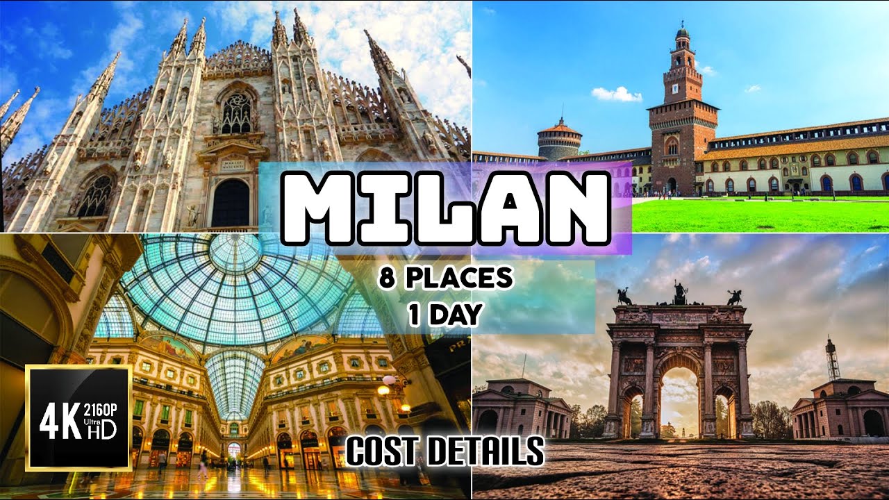 Milan Travel Vlog || Milan City Tour || Milan Travel Guide || Places to visit in Milan in a day trip
