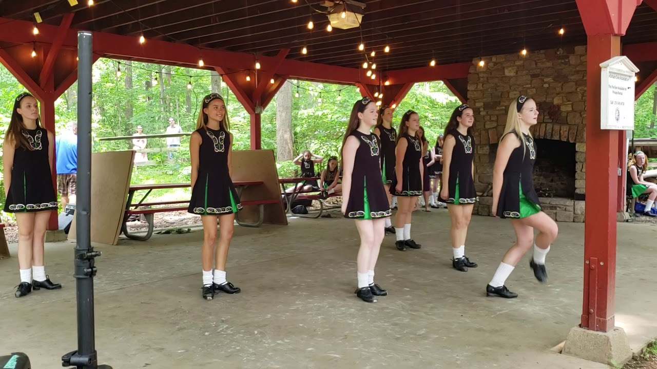 Warlords - Fitzpatrick School of Irish dance company at Covered Bridge Park in Pa