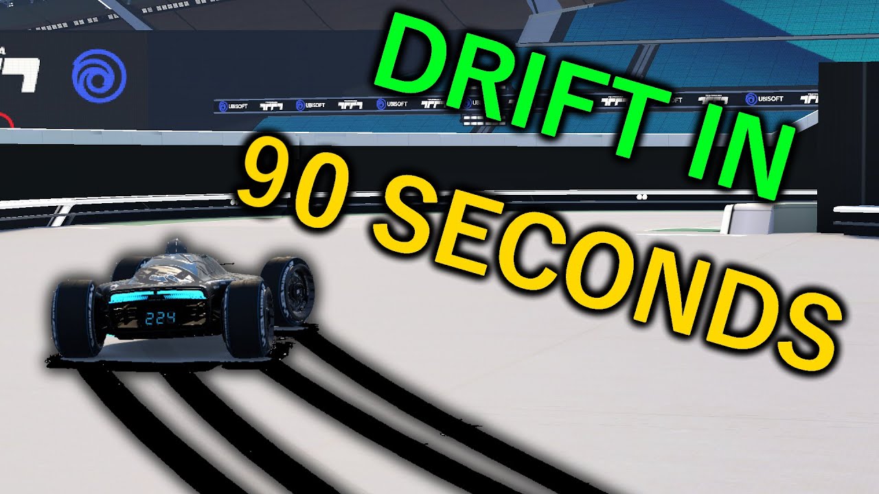 How To Drift in Trackmania in Less Than 90 Seconds