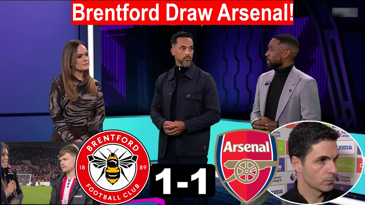 Brentford vs Arsenal 1-1 | Brentford take 2 Pts Off Arsenal! City Back On? Post Match Analysis.