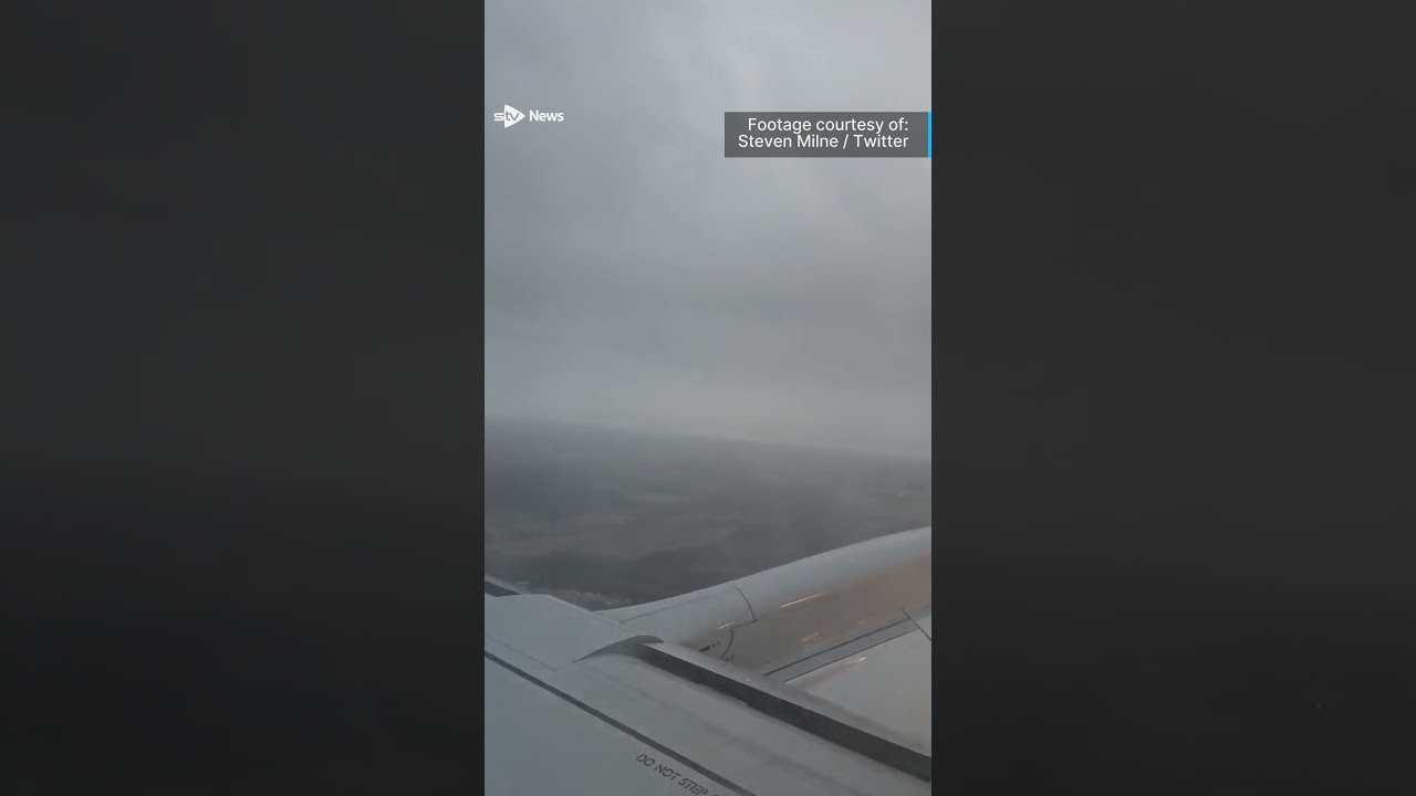 Dozens of flights in and out of Aberdeen cancelled due to Storm Babet